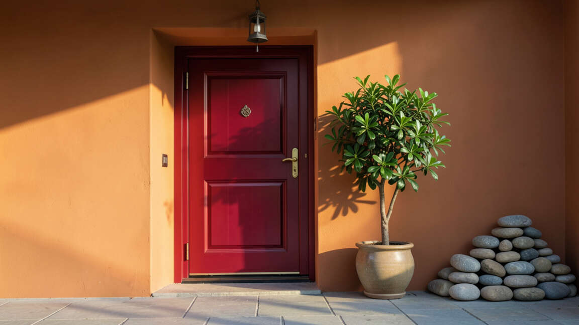 Front Door Colors by Facing Direction