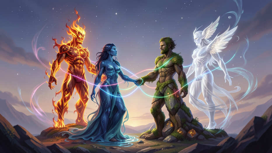 How the Elements Interact With Each Other