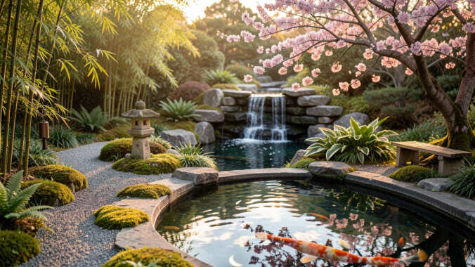 How to Feng Shui a Garden for Balance