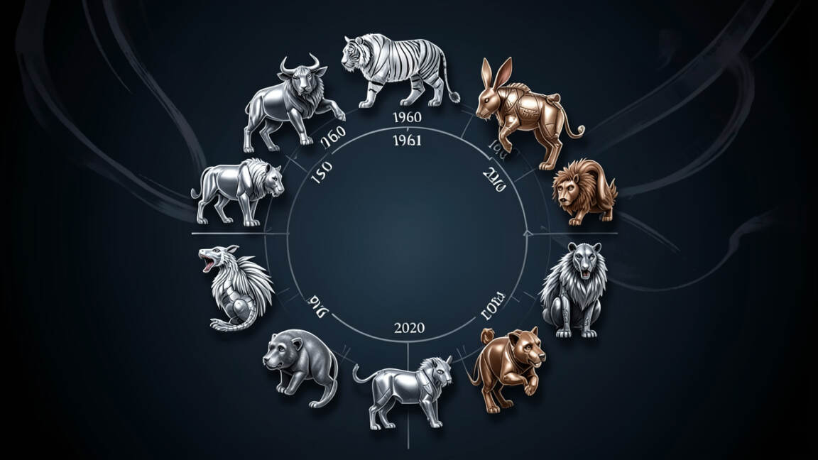 Metal Element Zodiac Years - Complete List