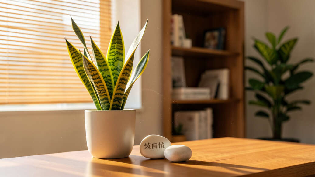 Snake Plant (Sansevieria trifasciata)