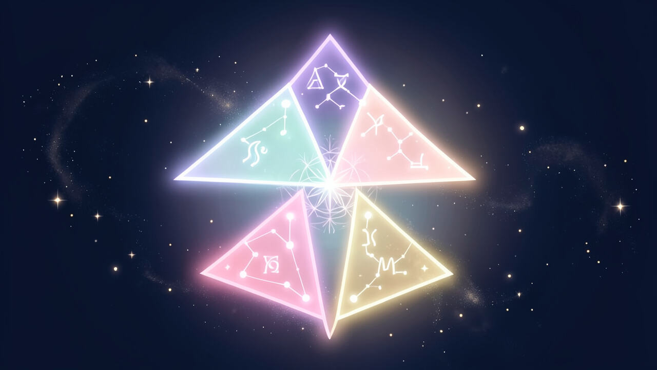 The Four Zodiac Triangles Explained
