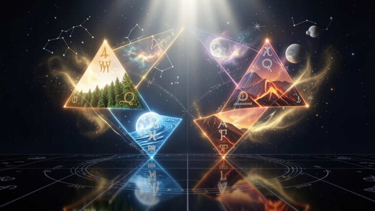 The Four Zodiac Triangles of Affinity Explained
