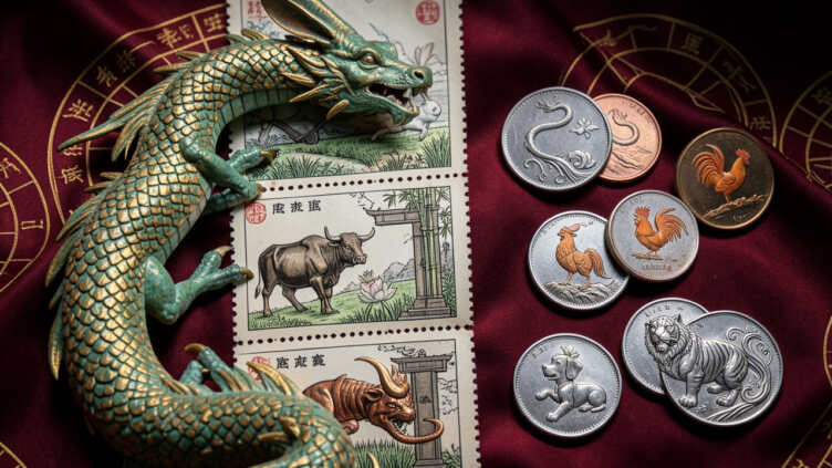 The Role of Zodiac Animals in Chinese Stamp and Coin Design