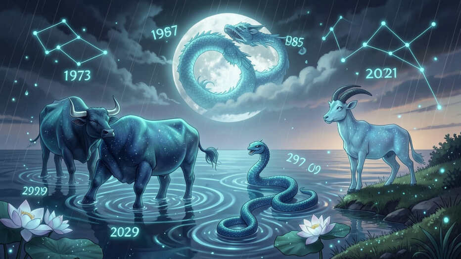 Water Element Zodiac Years and Their Traits