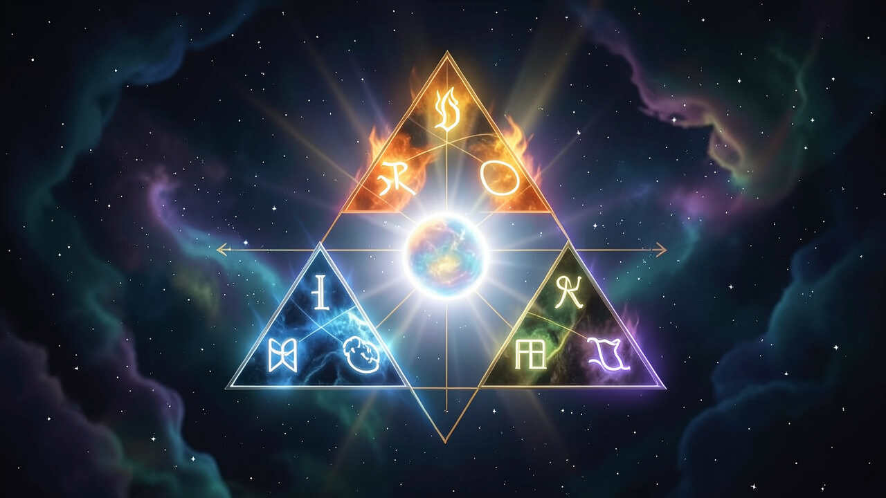 What Are the Zodiac Triangles of Affinity?