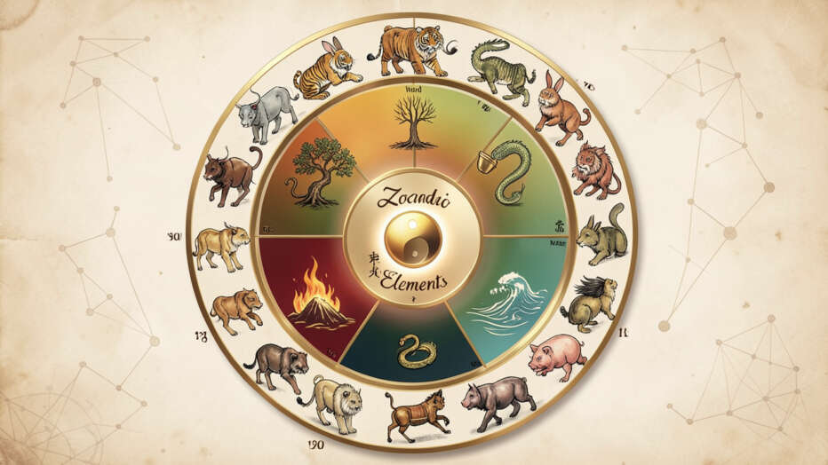What Is the Chinese Zodiac Element Chart?