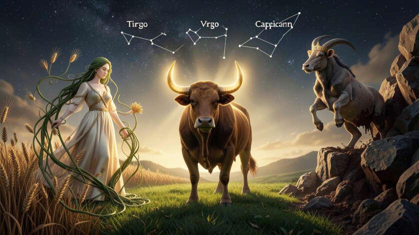 Which Zodiac Signs Are Associated With the Earth Element?