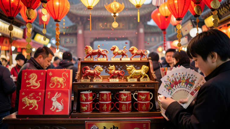 Zodiac-Themed Products Sold During Lunar New Year