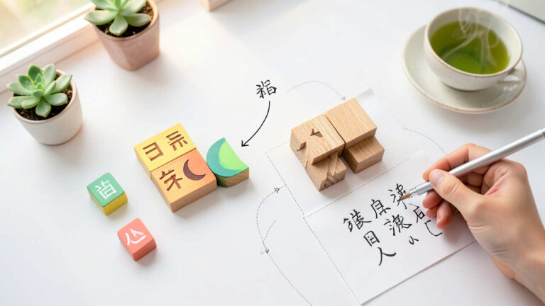How Chinese Characters Are Built From Radicals Easily