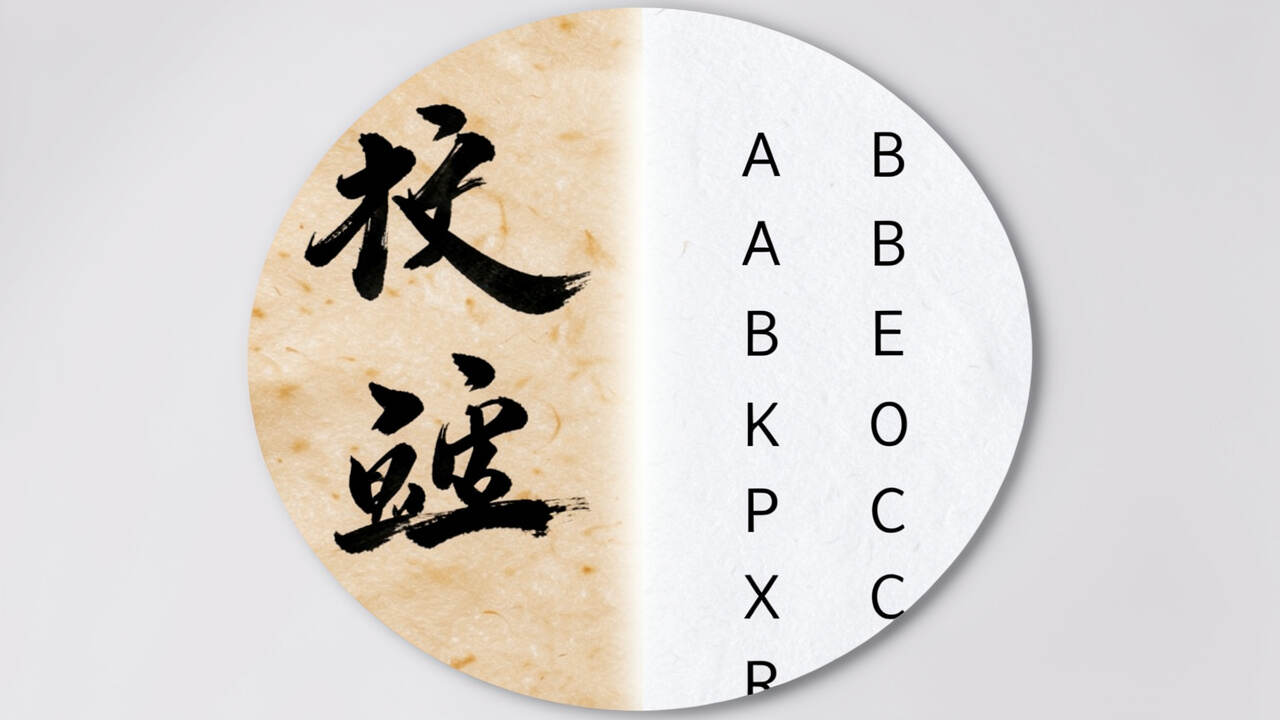 Why Chinese Characters Don't Use an Alphabet Explained